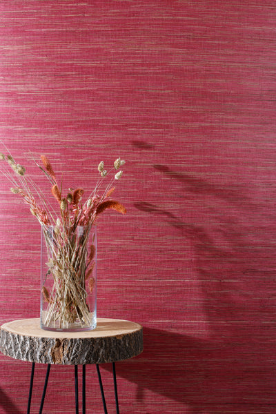 Looking for a bordeaux coloured seagrass wallpaper? Click for more information.