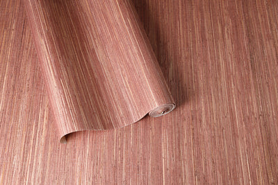 Wood Rocket - Brown Woven Seagrass Wallpaper